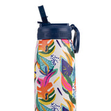 Oasis Stainless Steel Insulated Sports Bottle w/ Sipper 780ml Calypso Dreams