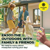 1PCE Citronella Scented Deodoriser Repellent Spray Garden Greens 100ml