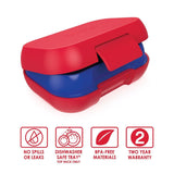 Bentgo Kids' Leak Proof Snack Container - Red/Royal Blue
