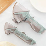 2pcs Measuring Spoons Baking Adjustable Plastic Scale Gauge Scoop Kitchen