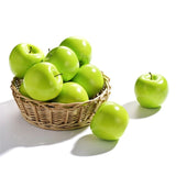 10x Artificial Green Apple Apples Fake Fruit Home Party Wedding Shop Decoration