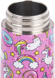 Oasis Double Wall Insulated Kids Drink Bottle Stainless Steel 400ml Unicorn