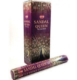 HEM Sandal Queen 120 Incense Sticks Meditation Aroma Relaxation Fragrance