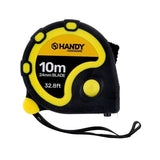 Tape Measure 10m Handy Hardware 10M Heavy Duty Measuring Tape w Hold Button