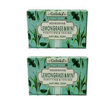 2pcs Lemongrass & Mint Goloka Soap Purifying & Toning Bar Soap 75g