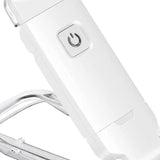 Book Night Reading Light USB Rechargeable Clip on Mini LED Lamp White Flexible