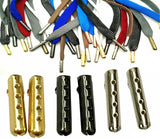 30pcs Shoe Lace Replacement Aglets Ends Tips Shoelaces Repair Metal Assorted