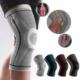 1 pair Knee Brace Knee Compression Sleeve Professional Sports Support Black M