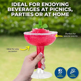 30PCE Cocktail Glasses Disposable Durable Leak Resistant Party Central 120ml