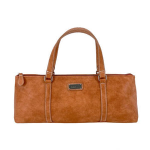 Sachi Wine Purse - Faux Leather Tan