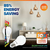 1PK Bulb 11W LED Warm White Screw E27 Energy Saving Lasting Light Globe