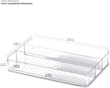 Stackable Clear Tray Sleek Madesmart Quality Bpa Free Organizer 25x16x4cm