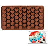 1pc Love Heart Silicone Mould Chocolate Mold Candy Gummy Maker Jelly Tray