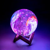 Galaxy Moon Touch Lamp Night Light Moonlight Color 16 Colour Home Lamp
