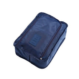 Travel Environmental Waterproof Shoe Pouch Portable Storage Bag - Dark Blue
