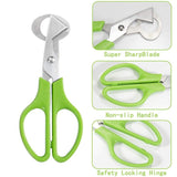 1x Stainless Steel Pigeon Quail Egg Scissor Birds Eggshell Cut Opener Creative