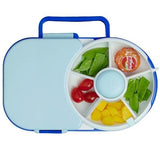 GoBe Snack Spinner Lunchbox Kids Snack Spinner Combo Bento Box - Blueberry Blue