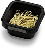 Madesmart 5 Piece Carbon Classic Large Interlocking Bin Pack Soft Grip Lining