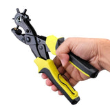 Leather Belt Punch Carbon Steel 6 Hole 250mm Total Length 6 Holes