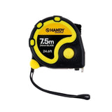 Tape Measure Handy Hardware 7.5M Heavy Duty Measuring Tape 3 Lock Mechanism