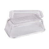 Kitchenworks Glass Butter Dish Thick Durable Glass Premium Dishwasher Safe