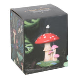 Mushroom Backflow Incense Burner Holder Meditation Decor