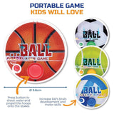 4pcs Water Ring Toss Game Hand Held Sports Balls Themed Skill Game Sporting