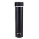 Oasis Skinny Mini Stainless Steel Double Wall Insulated Bottle  250ml Black