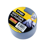 2 Rolls Duct Tape 48mm x 18m Handy Hardware Heavy Duty Grey Adhesive