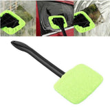2pcs Windshield Windscreen Wonder Wiper Car Glass Window Cleaner Microfiber Pad