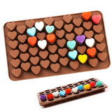 1pc Love Heart Silicone Mould Chocolate Mold Candy Gummy Maker Jelly Tray