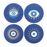 All Seeing Eye Coaster Set of 4  Drinkware  Tableware Kitchen Decor