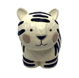 Noah's Ark Moneybank Ceramic Money Box Keepsake Kids Decor Home Zebra