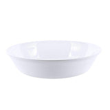 6 Pce Melamine Bowls Lightweight Durable & Resistant Picnic BBQ - 20x5cm White