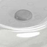 Cutlery Tray 6 Compartment Soft Grip Madesmart Clear Grey Organizer Kitchen