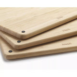 Joseph Joseph Folio Steel Bamboo Chopping Board Set