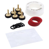 Tap Repair Kit Tap Washers Jumper Valves O Ring Seals  Nylon Silicone Base 12mm