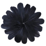 50pcs Goose Feathers 15-20cm DIY Craft Dream Catcher Wedding Party Decor Black