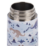 Oasis Double WallInsulated Kids Drink Bottle Stainless Steel 400ml Dinosaur Land
