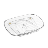 Polder EZ Reach Rotating Fridge Tray Kitchen Storage Tray Organiser 40.5x30.5cm