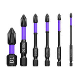 D1 Anti-Slip And Shock-Proof Bits Screwdriver Bits High Hardness Strong Magnetic