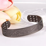 1pc Copper Magnetic Bracelet Tree of Life Arthritis Pain Relief Healing Black