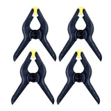 16X Spring Clamps Strong Grip Swiveling Jaws Smooth Edges Handy Clamp 9cm
