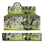 144 Incense Sticks Meditation Home Divine Llama Aroma Fragrance Green Tree