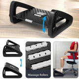 Foot Rest Stool Office Computer Desk Footrest Comfort Height Angle Adjustable