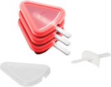 Tovolo Stackable Ice Pop Mould Block Iceblock Popsicle Set 4 - Watermelon