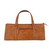 Sachi Wine Purse - Faux Leather Tan