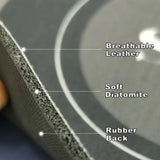 Super Absorbent Floor Mat Soft Quick-Drying Non-Slip Rectangle Grey 40x1.20cm