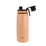 Oasis Stainless Steel Insulated Sports Bottle Screw Cap 780ml Orange Rockmelon