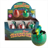 1PK Jumbo Grow Dragon Egg Toy Kids Gift Fun - Green